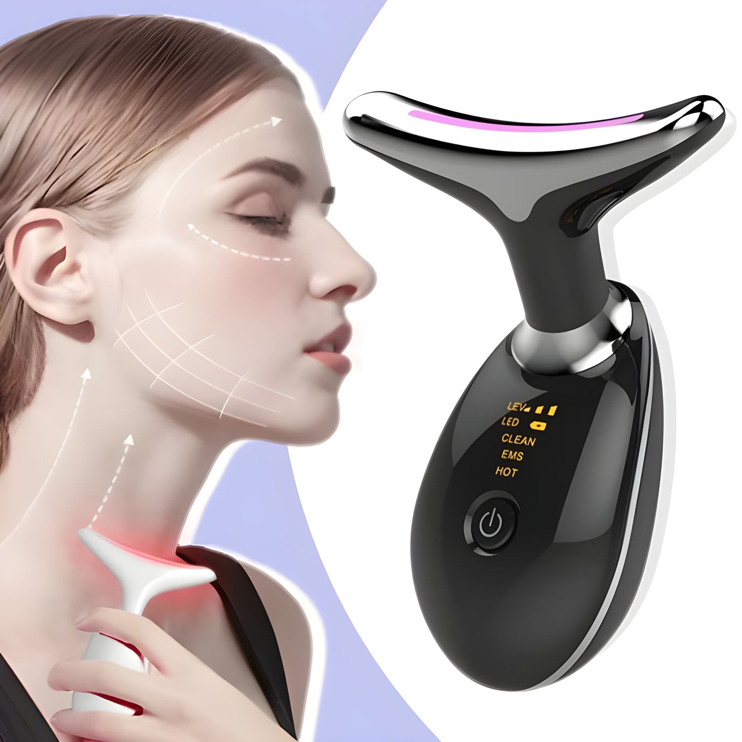 GlowLift LED Facial Massager