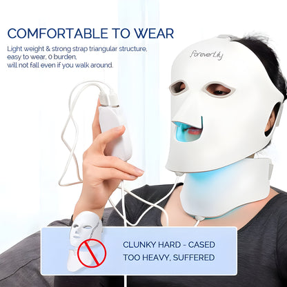 LEDGlow Facial & Neck Therapy Mask