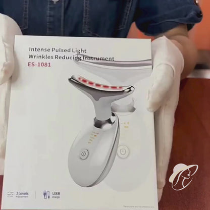 GrowPhin™ LED Facial and Neck Therapy Massager